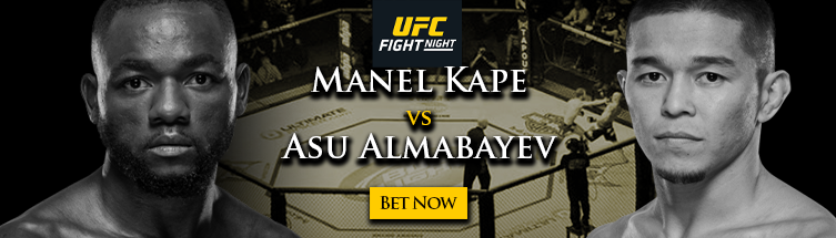 UFC Fight Night: Kape vs. Almabayev Betting